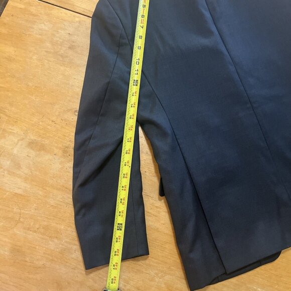 Jos. A. Bank Travelers Collection Tailored Fit Wool Blue Gray Blazer Jacket 38S - Picture 7 of 15